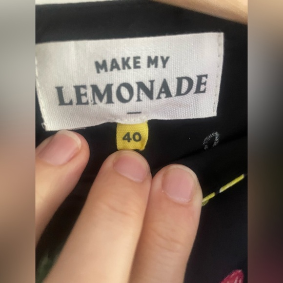 Make my Lemonade (French brand) Cassie Floral dress Size 40/Size 8 - Picture 10 of 14
